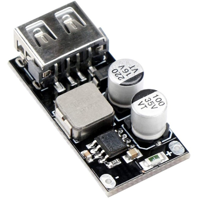 Modul Stepdown DC-DC Converter USB QC 2.0 QC 3.0 Quick Charge Output