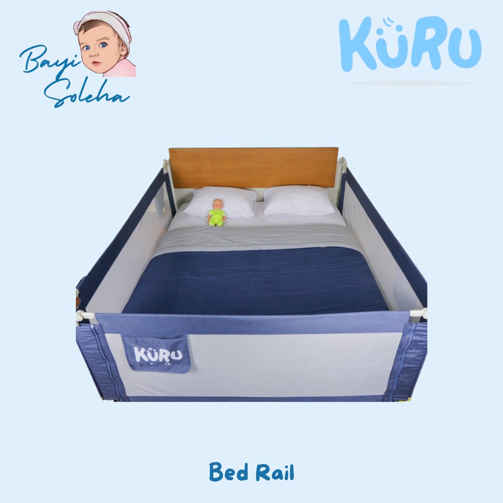 (BS) Kuru Pagar Pembatas Kasur / Baby Bed Rail