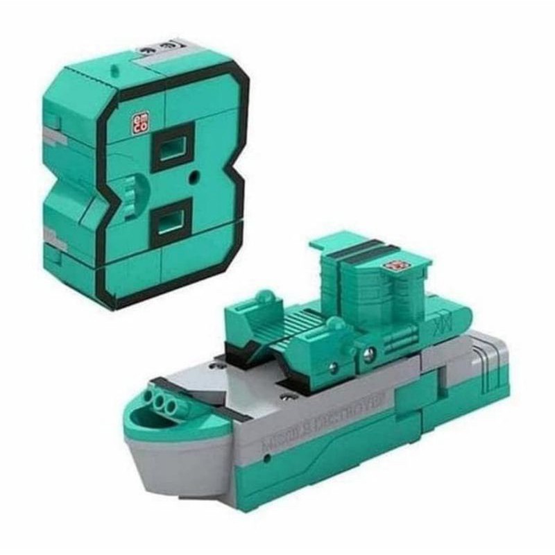 EMCO MEGA BOTZ POCKET MORPHERS - Number 8 / Angka 8