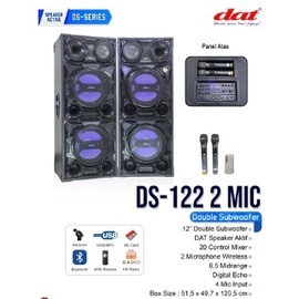 SPEAKER DAT DX122+MIC