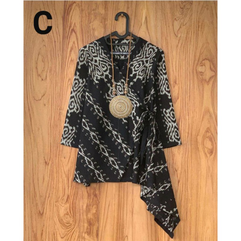 kimono tenun baju tenun jepara KN4