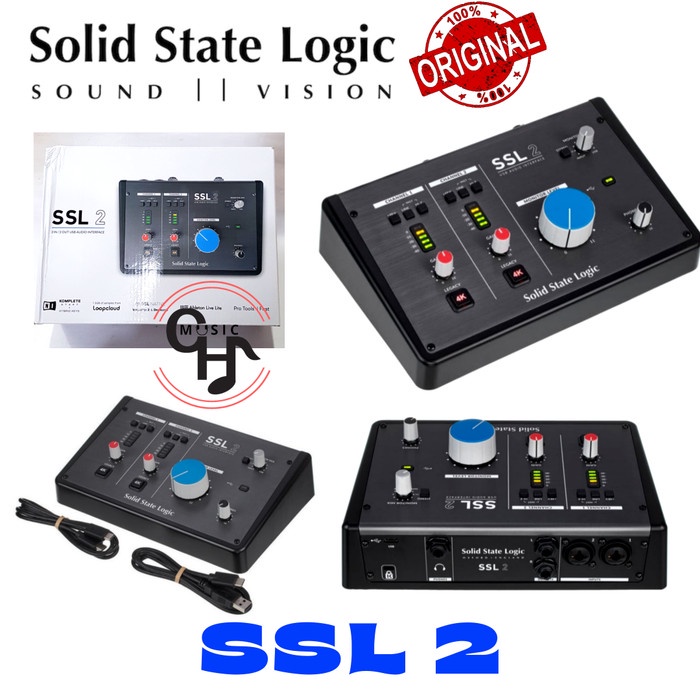 solid state logic ssl 2 ssl2 soundcard