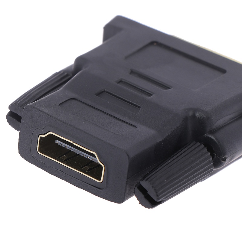 {LUCKID}HDMI Female To Female VGA 24+1Pin DVI Male HDMI Male Adapter Connector HDTV