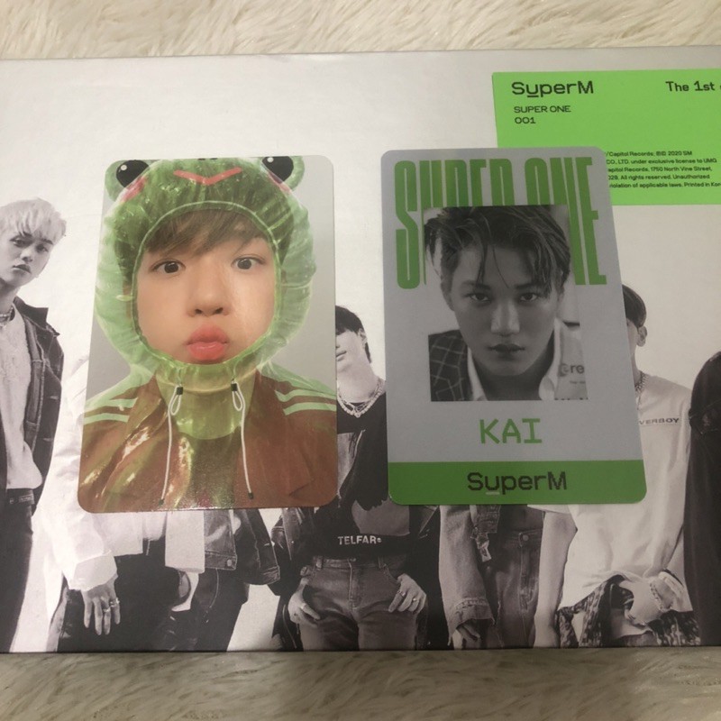 id card superm kai (green)