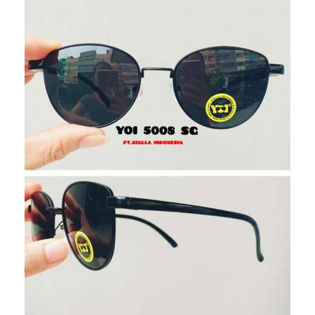 Kacamata cat eye besi sunglasses kaca bening