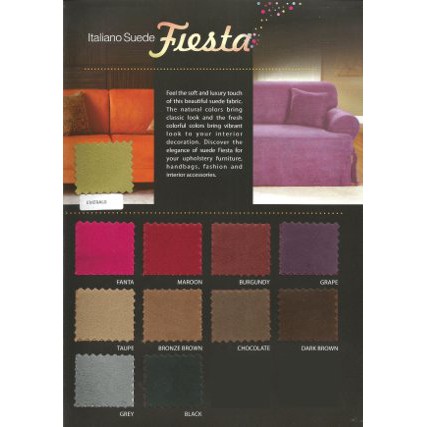 Dijual Kain Regency   Italiano Suede Fiesta  Interior  Furniture  Sofa  Murah