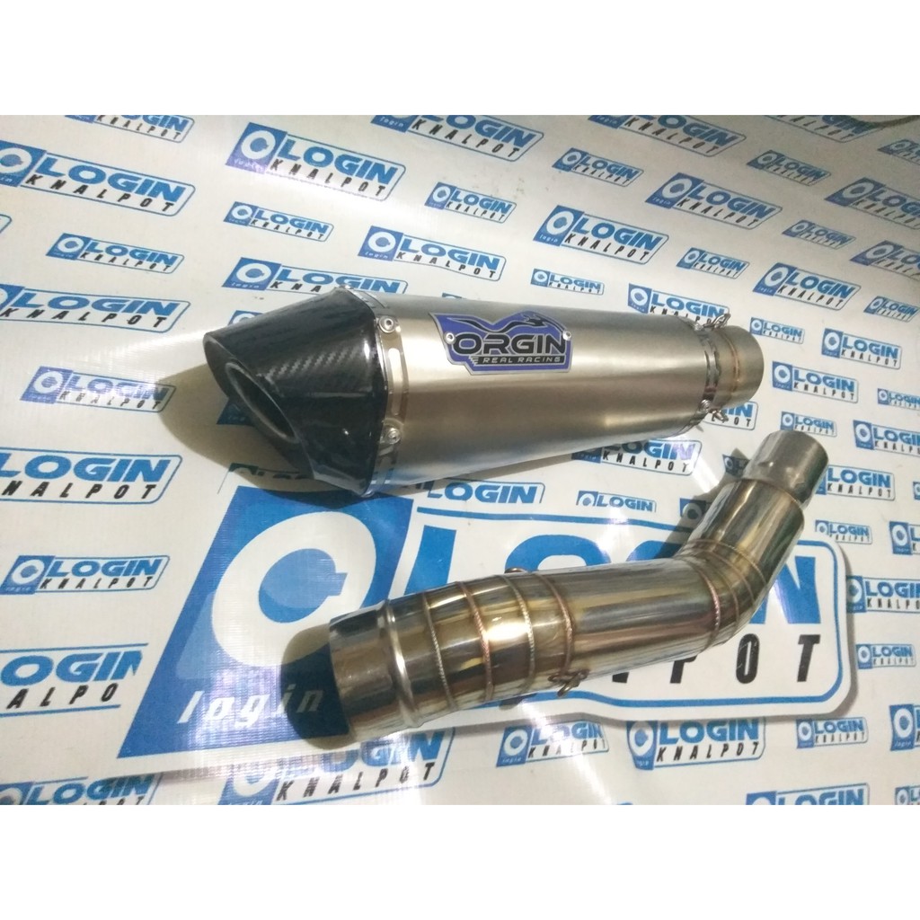 Knalpot Kawasaki Z800 Slip on ORGIN G1