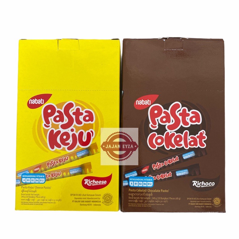 

NABATI PASTA KEJU RICHEESE / NABATI PASTA COKLAT RICHOCO / KEJU LUMER COKLAT LUMER / RICHEESE PASTA