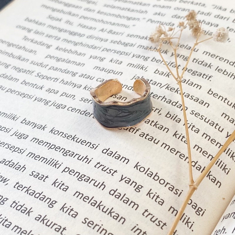 Cincin Marble - Marble Ring