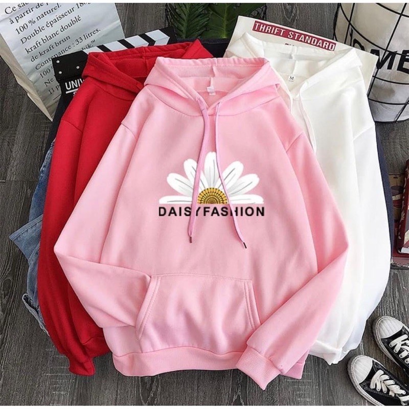 SWEATER HOODIE DAISY FASHION | HOODIE WANITA DAISY FASHION