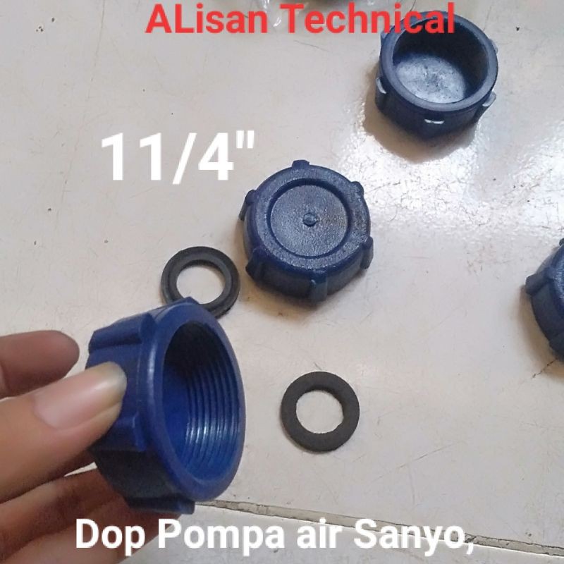 tutup drat tabung pompa air shimizu250