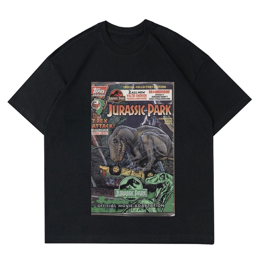 KAOS VINTAGE JURASSIC PARK | T-SHIRT BAJU MOVIE FILM VINTAGE JURASSIC PARK | BAJU DINOSAURUS