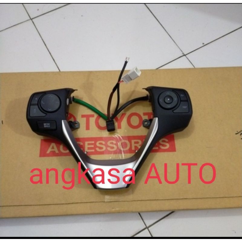 tombol stir tutup stir vios yaris TRD 2019