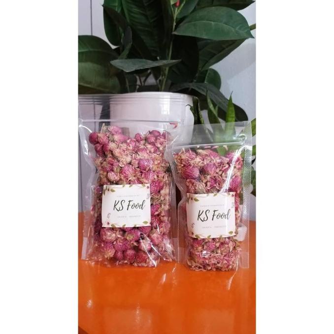 

Dried Flower Tea (Teh Bunga Kering) - Globe Amaranth 50gr