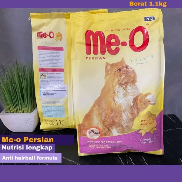 Makanan Kucing Me-O Meo Persian Adult Freshpack 1.1kg 1.1 1.2 kg Murah