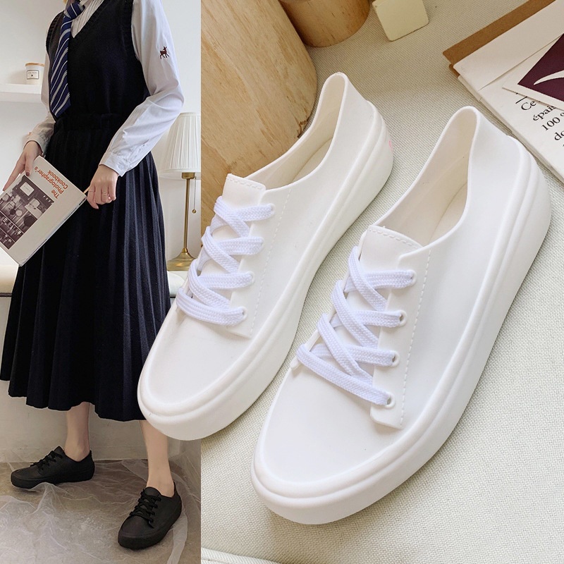 ☀ Sunly ☀ SP028 Sepatu Jelly Fashion Shoes Wanita Casual Sepatu Kets Korea