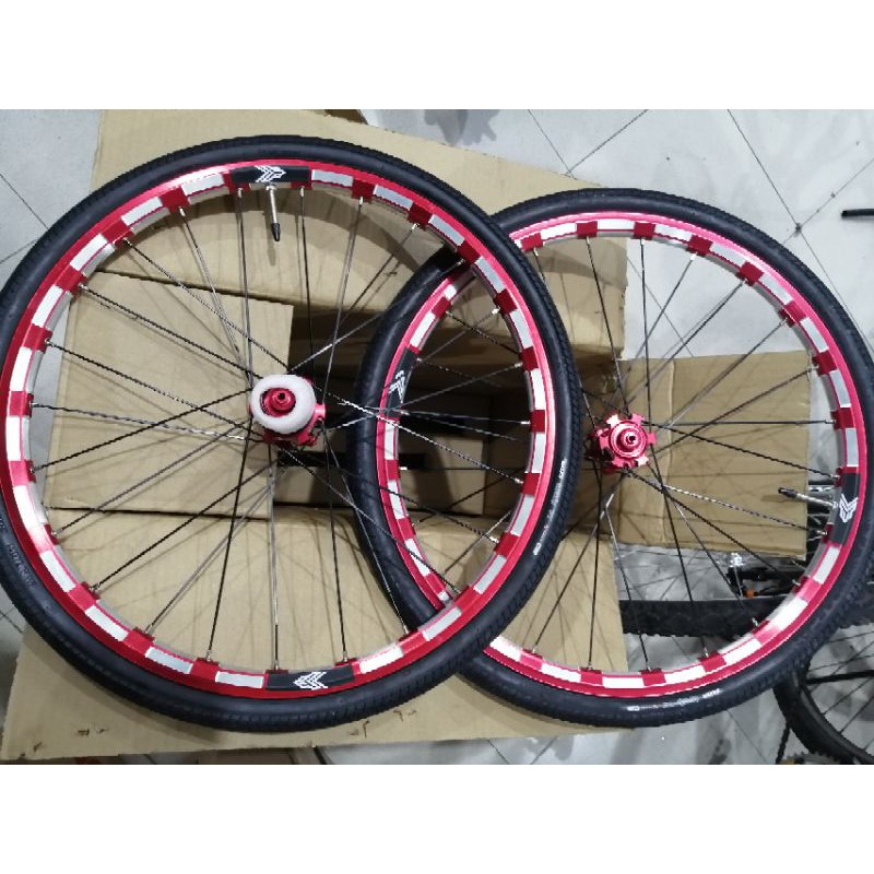 Wheelset MXL 20 1 3/8 451RED