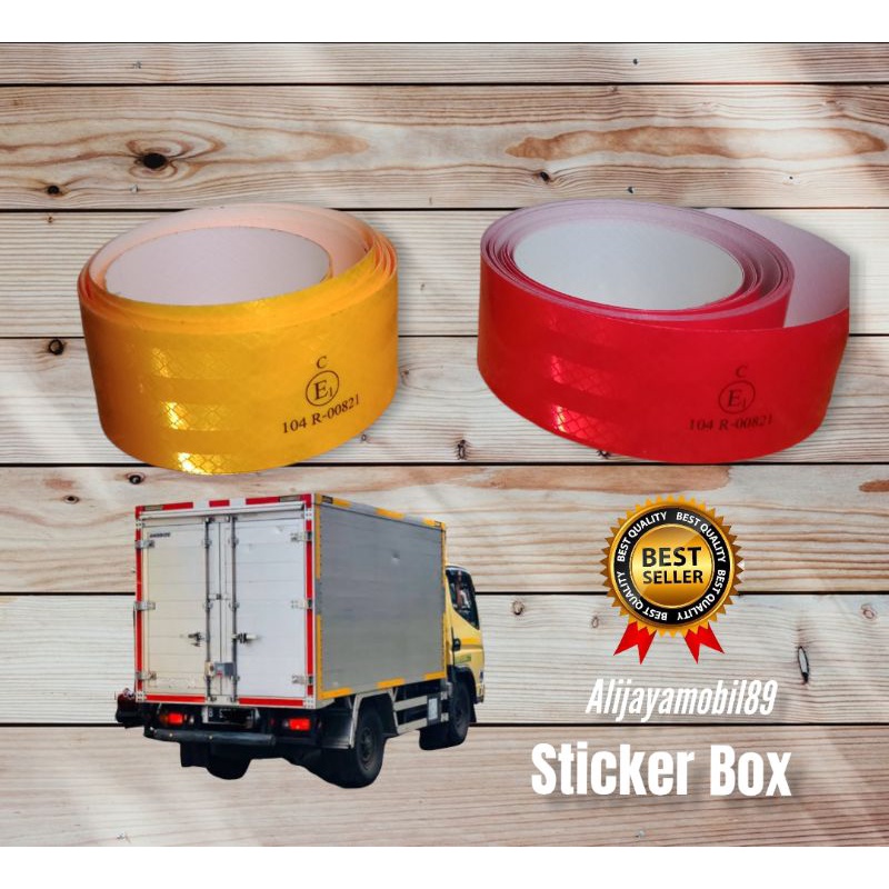 

sticker box uji kir