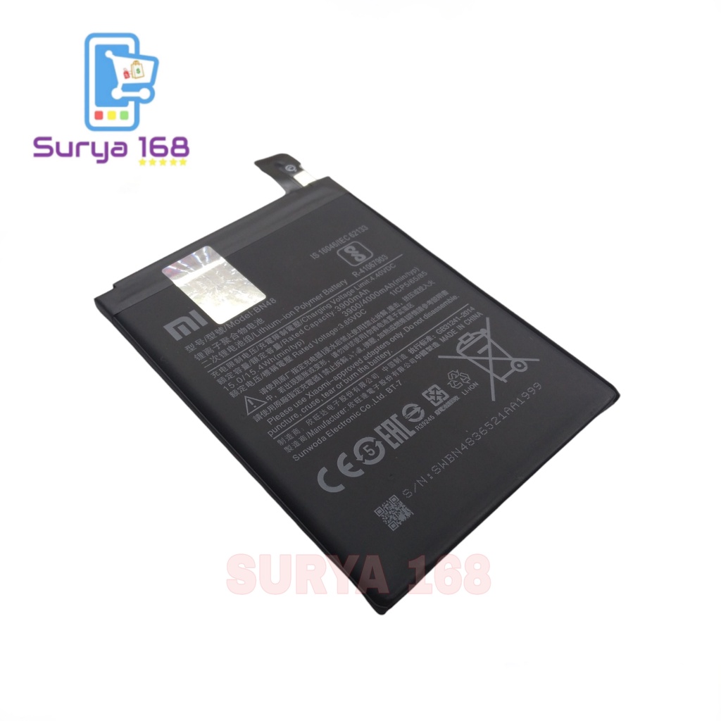 BATTERY BATERAI BATTERE BATRE XIAOMI REDMI NOTE 6 PRO BN-48 BN48