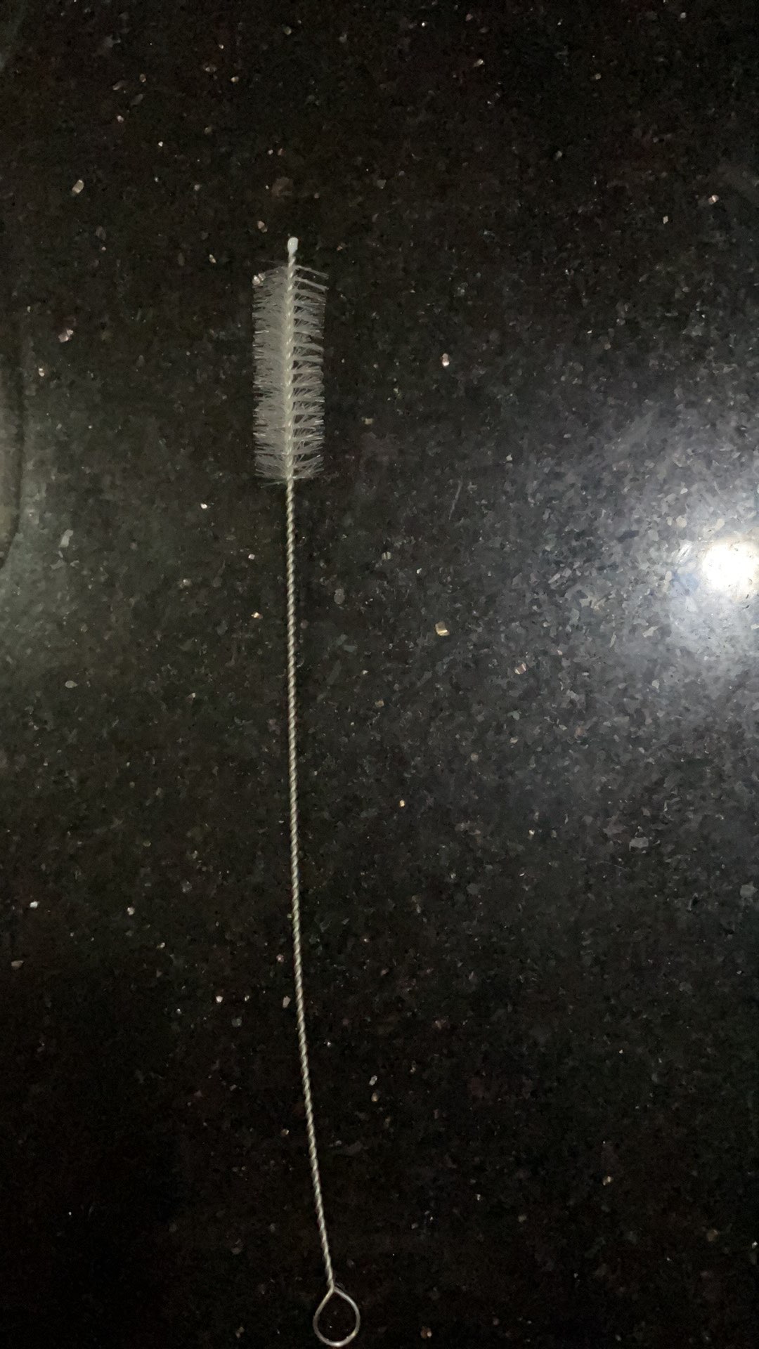 Brush Pembersih Sedotan Stainless Sikat Boba Straw 23 Cm 23cm Pipet Cuci Straw Metal Bubble