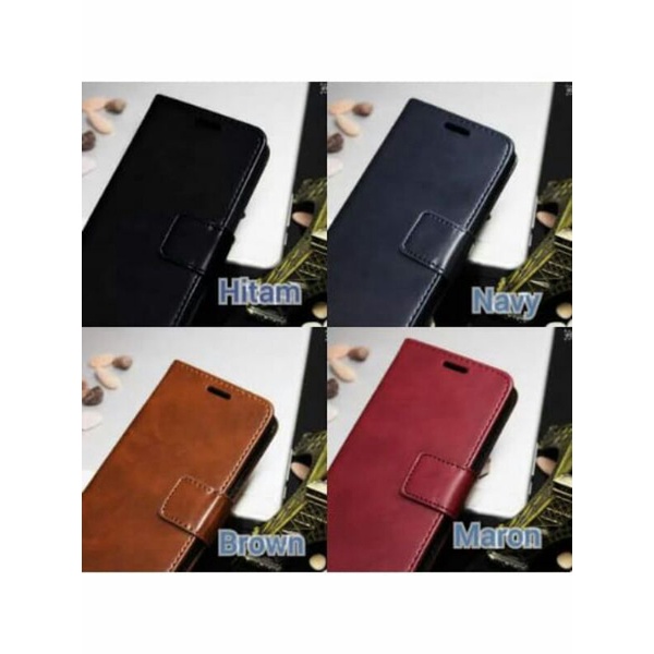 Flip Cover Leather Case Oppo A15/A16