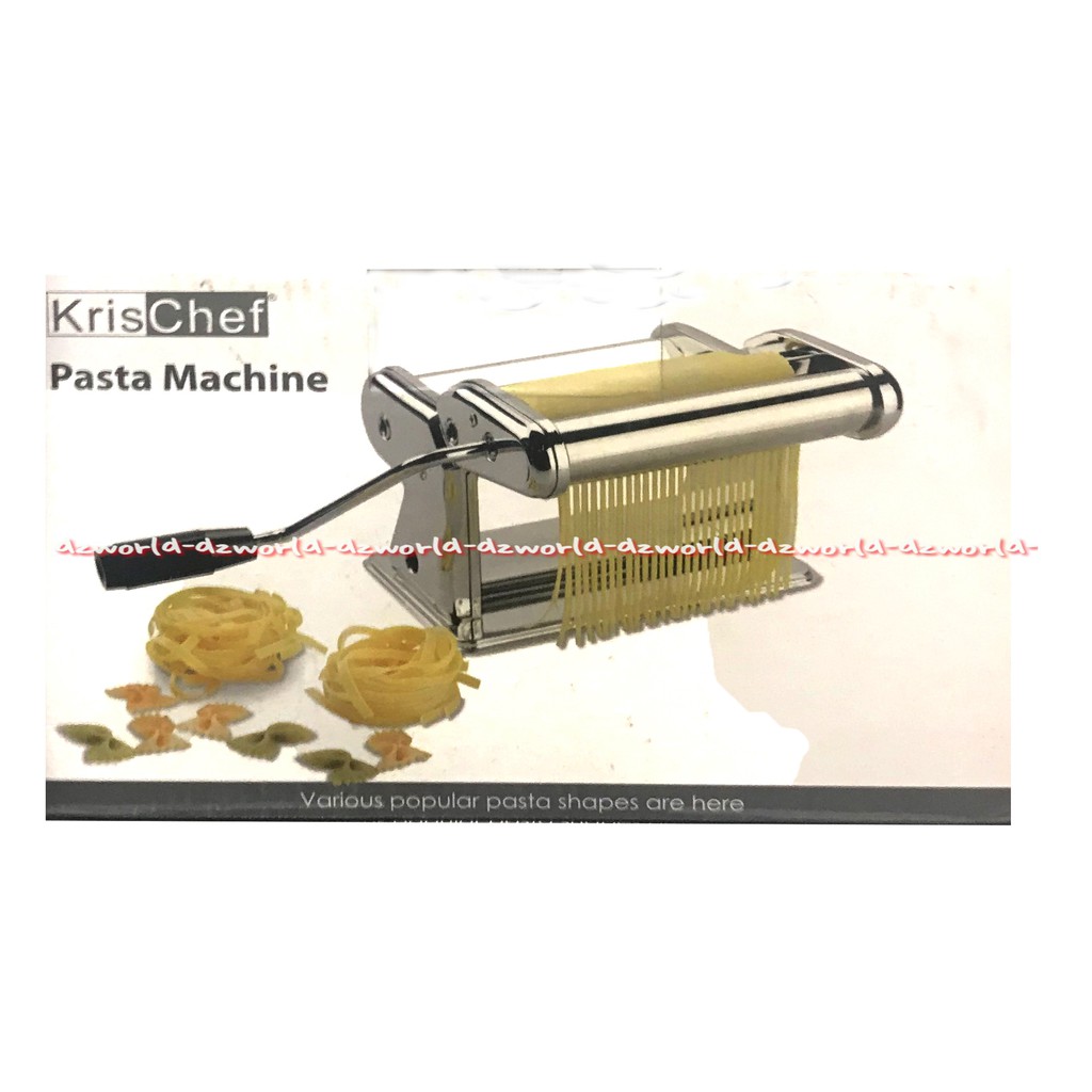 Krischef Pasta Machine Pembuat Mie Pasta Dapat Membuat Beragam Jenis Pasta Cetakan Mie Kue