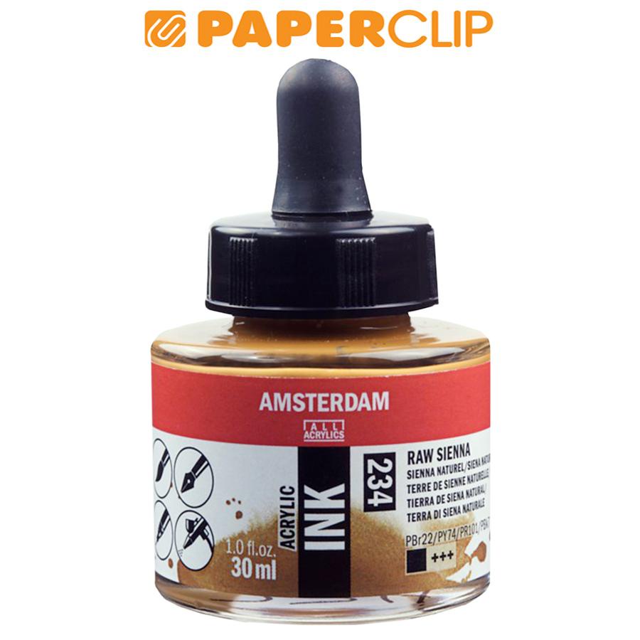 

CAT ACRYLIC AMSTERDAM 17202340AAC INK 30ML RAW SIENNA