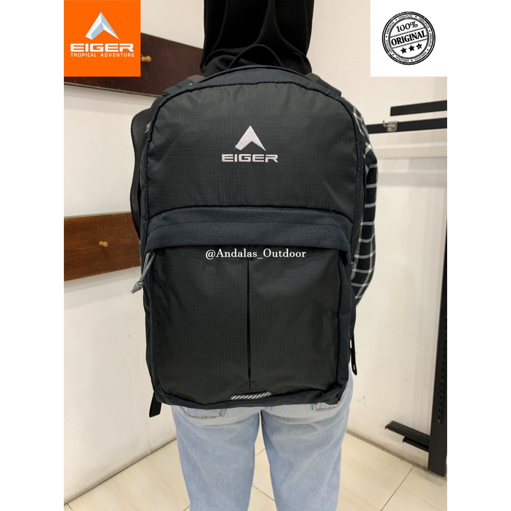 EIGER001 RANSEL MACROPUS 20L, BLACK 4672 | TAS PRIA