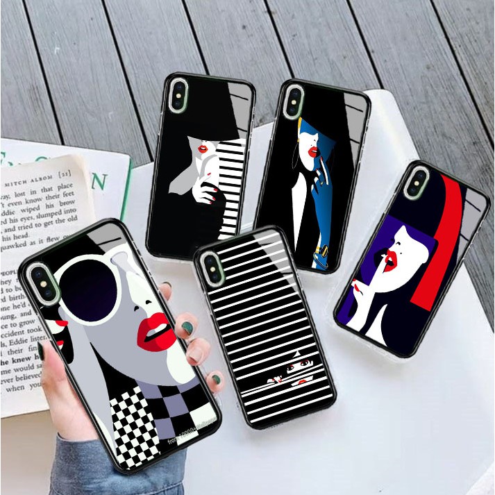 [P18] Case Glossy 2D Ideas Oppo/Vivo/Samsung/Iphone/Realme