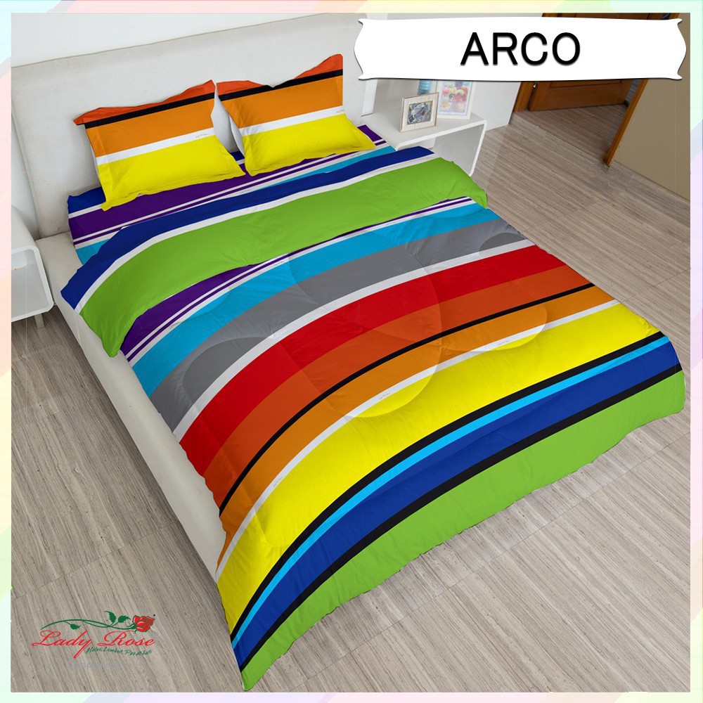 WW Bed Cover Lady Rose 180 ARCO RAINBOW 180x200 KING SIZE bedcover ladyrose internal group