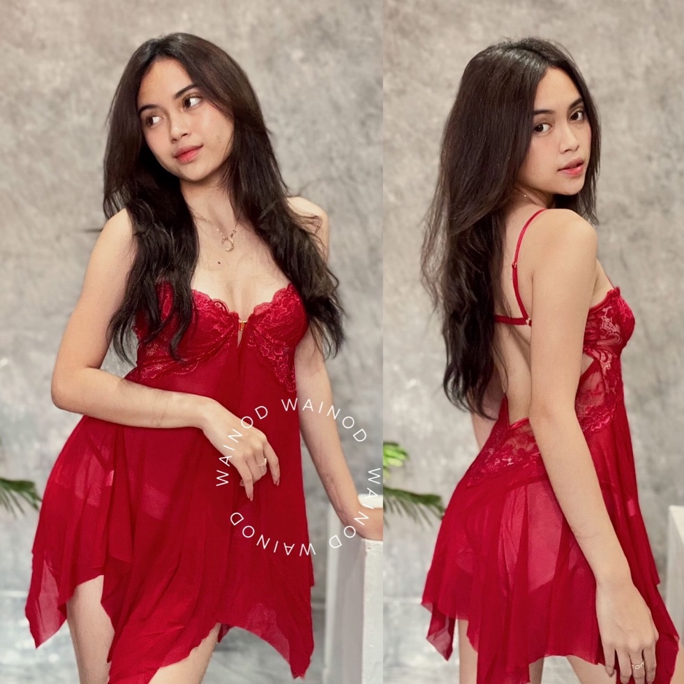 WAINODSHOP - LALITA sexy lingerie dress ada kawat