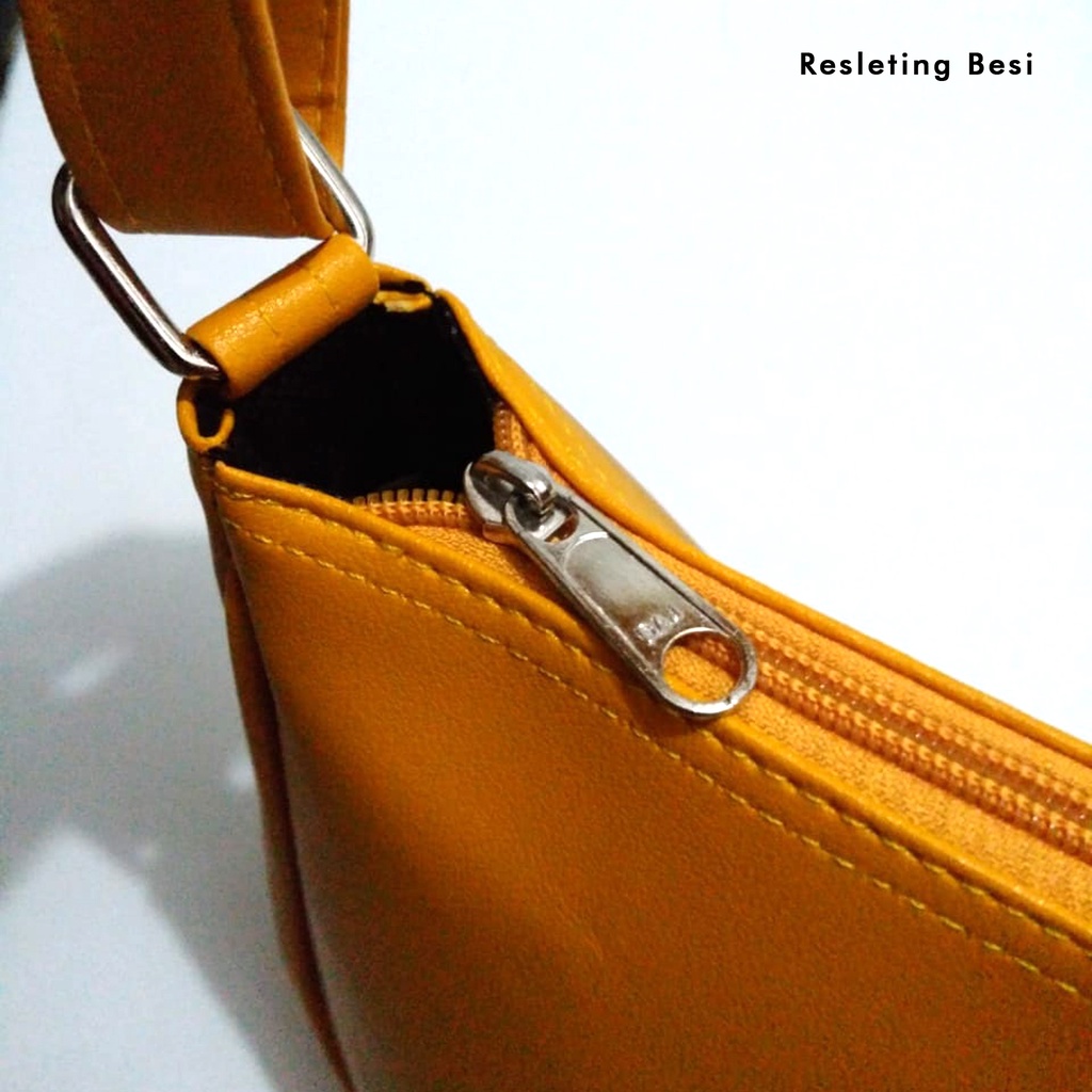 Tas Selempang Wanita Hand bag Kulit Tas Pesta Cewek Polos Sling Bag Fashion slempang Remaja Kekinian