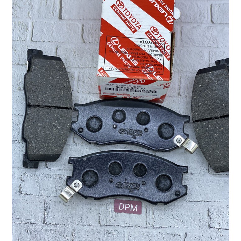 KAMPAS REM DEPAN-BRAKE PAD FRONT 7K EFI/KIJANG KAPSUL 04465-0B030