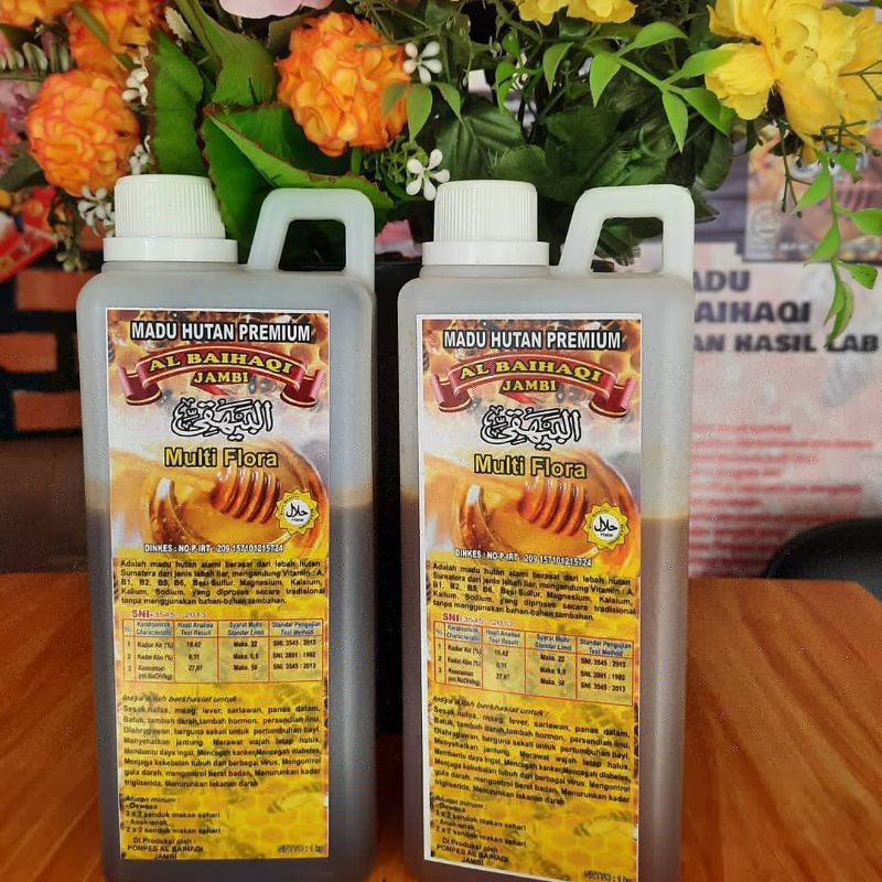 

MADU HUTAN PREMIUM MULTIFLORA ENAK MANIS KERAS NIKMATNYA 1Kg