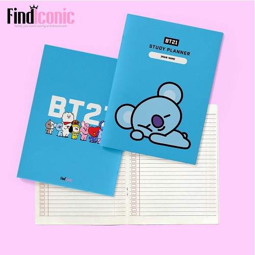 

Buku Tulis BT21 Study Planner 1 Pack (7 Buku) isi 58 lembar - Buku BTS 1 Pack