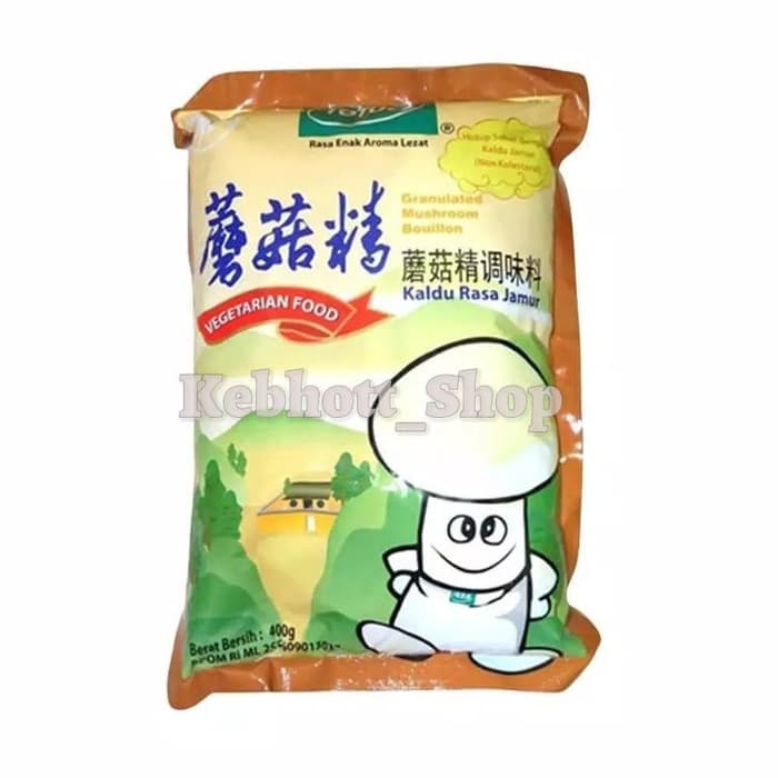 

Totole Granulated Mushroom 400 gr Kaldu Rasa Jamur Vegetarian Food