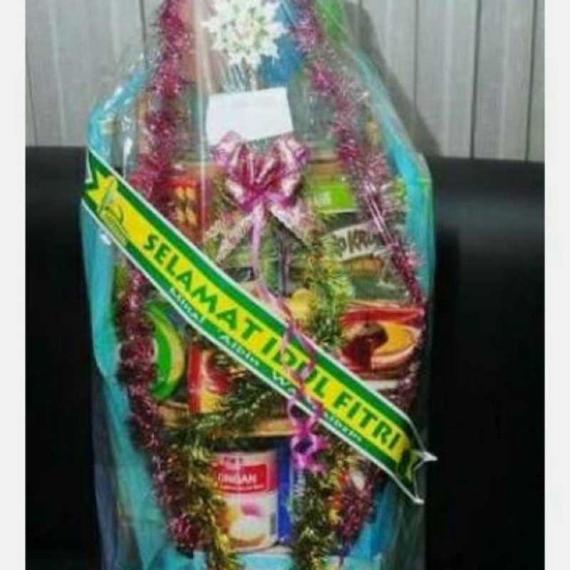 Selempang Parcel/parsel lebaran Idul Fitri 1 pack isi 50 lembar