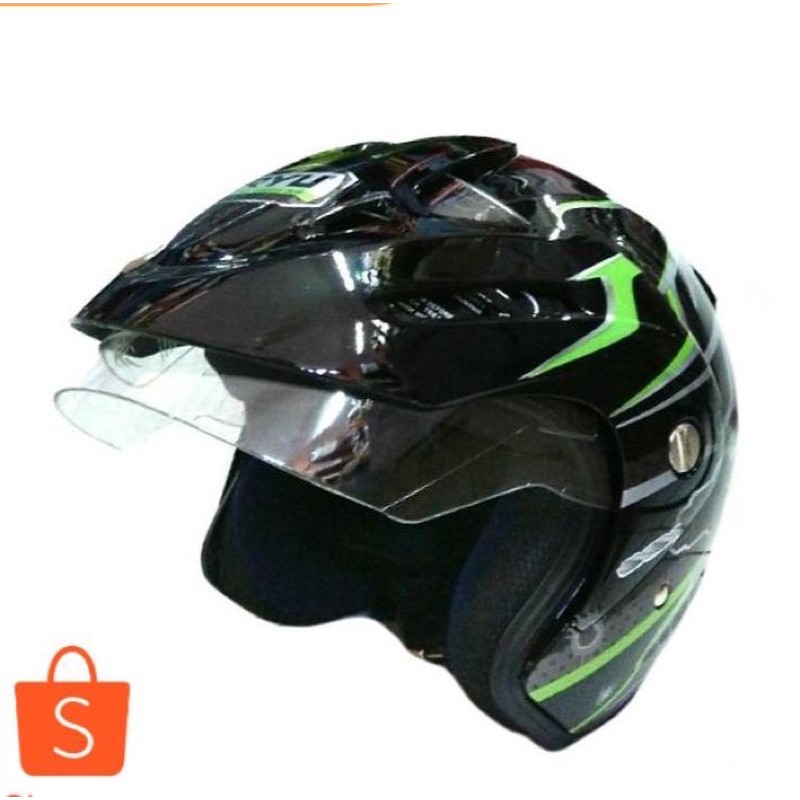 Helm Motor RYU Sni Helm Half Face Sni