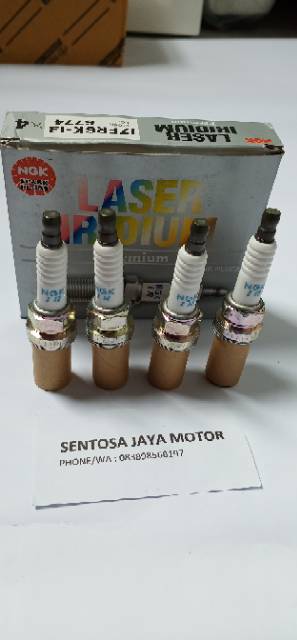 Busi laser iridium honda jazz rs freed new brio new city mobilio crv hrv brv