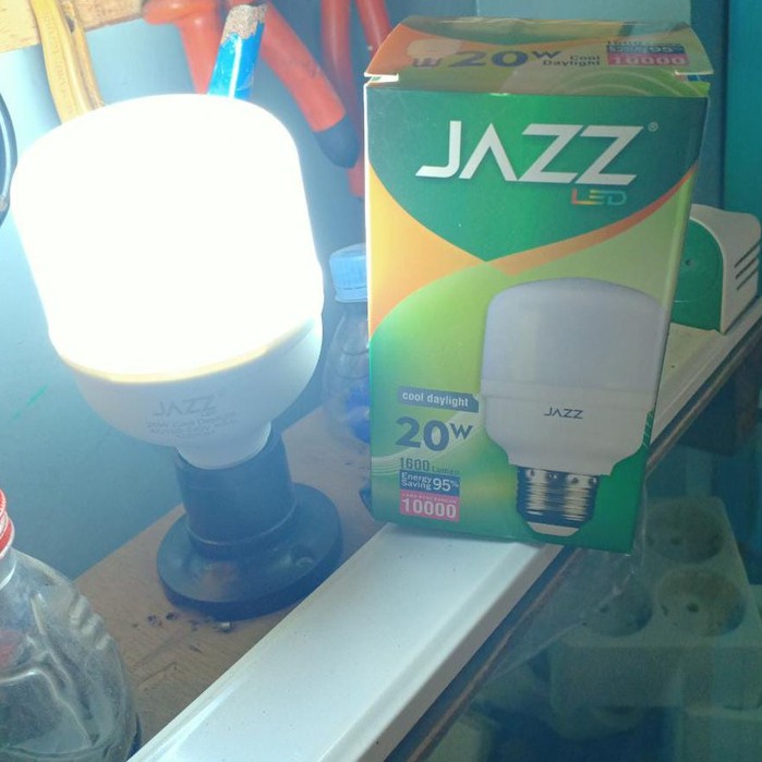 Bohlam Lampu Led JAZZ 20Watt Cool Daylight 20 Watt