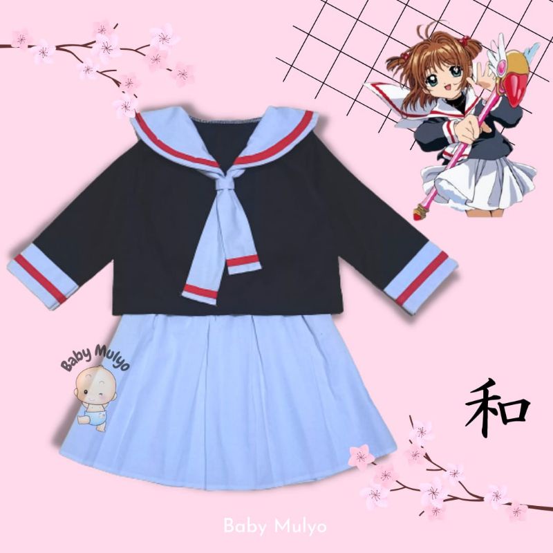 Costume High Quality Japan Anime School Uniform Seifuku // Kostum Seragam Anime