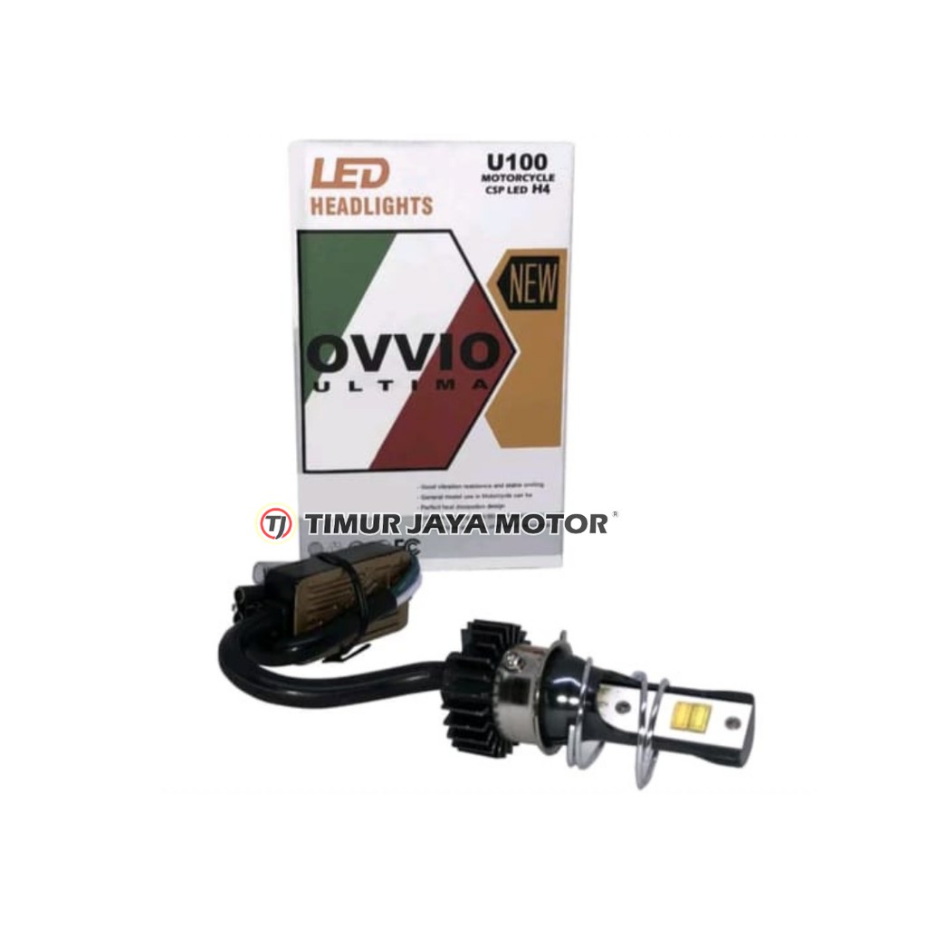 LAMPU DEPAN HID 2 LED PUTIH KUNING OVVIO VARIASI Kode 792678