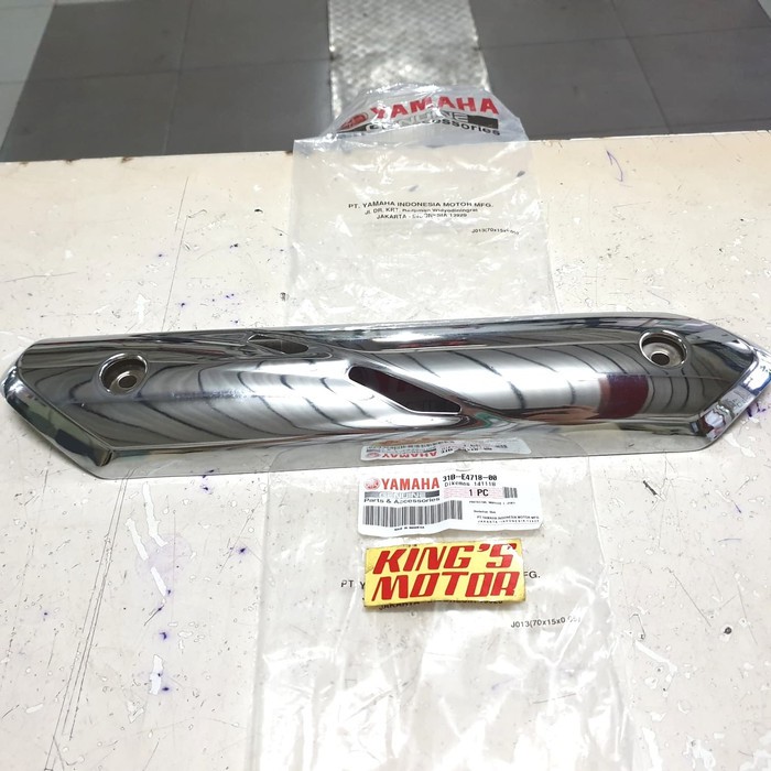 pelindung / tameng / cover knalpot jupiter z new 2009 2012 ori ygp