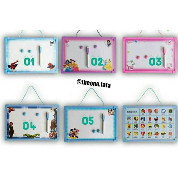 

Papan Magnetic / Papan Tulis Karakter Anak / White Board promo murah grosir