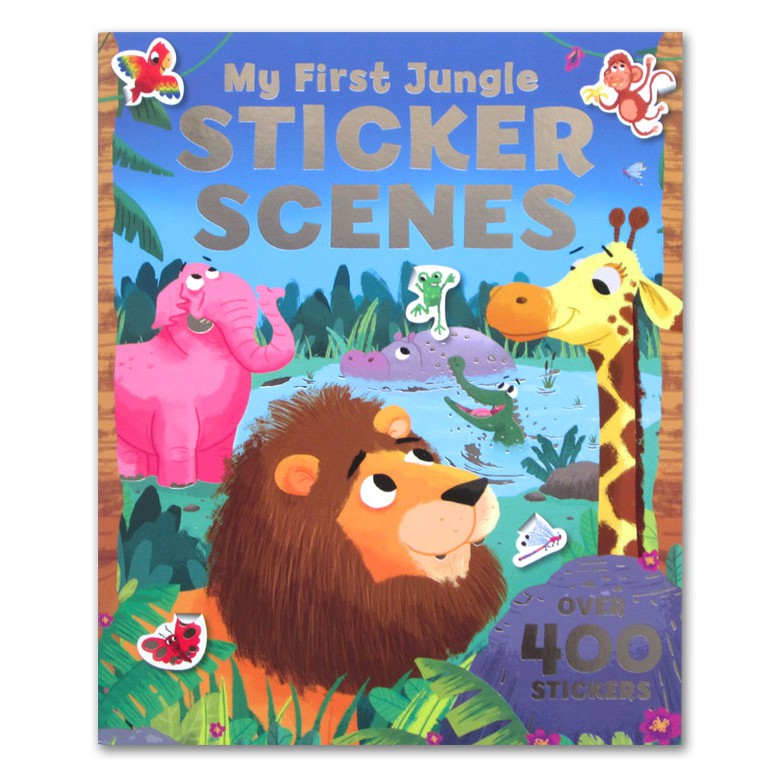 My First JUNGLE Sticker Scenes Book with over 400 stickers