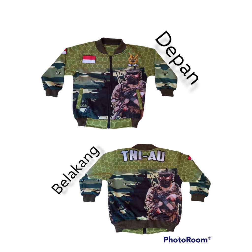 JAKET ARMY TNI ANAK UNISEX LORENG