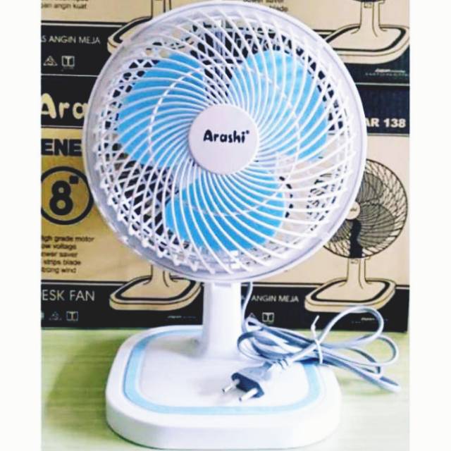 Kipas Angin Meja Arashi General Fan 8 inchi Shopee Indonesia