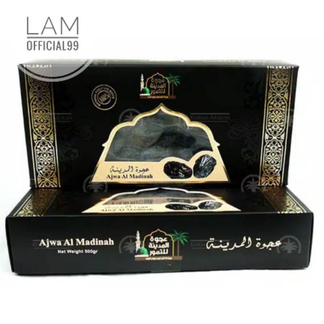 

KURMA AJWA / KURMA NABI PREMIUM 500 GR