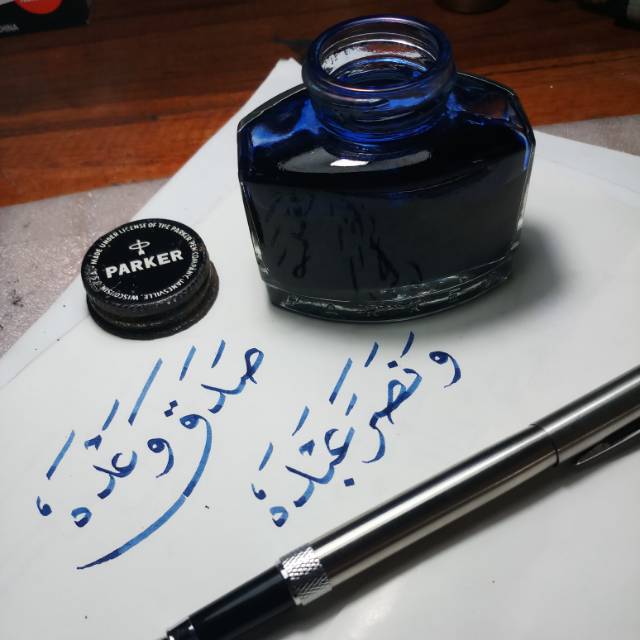 

TINTA PARKER SUPER QUINK SOLV X tutup kaleng