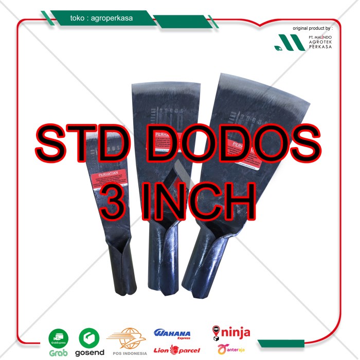 Pisau - Dodos Standard Malindo Untuk Perkebunan Sawit 3 Inch